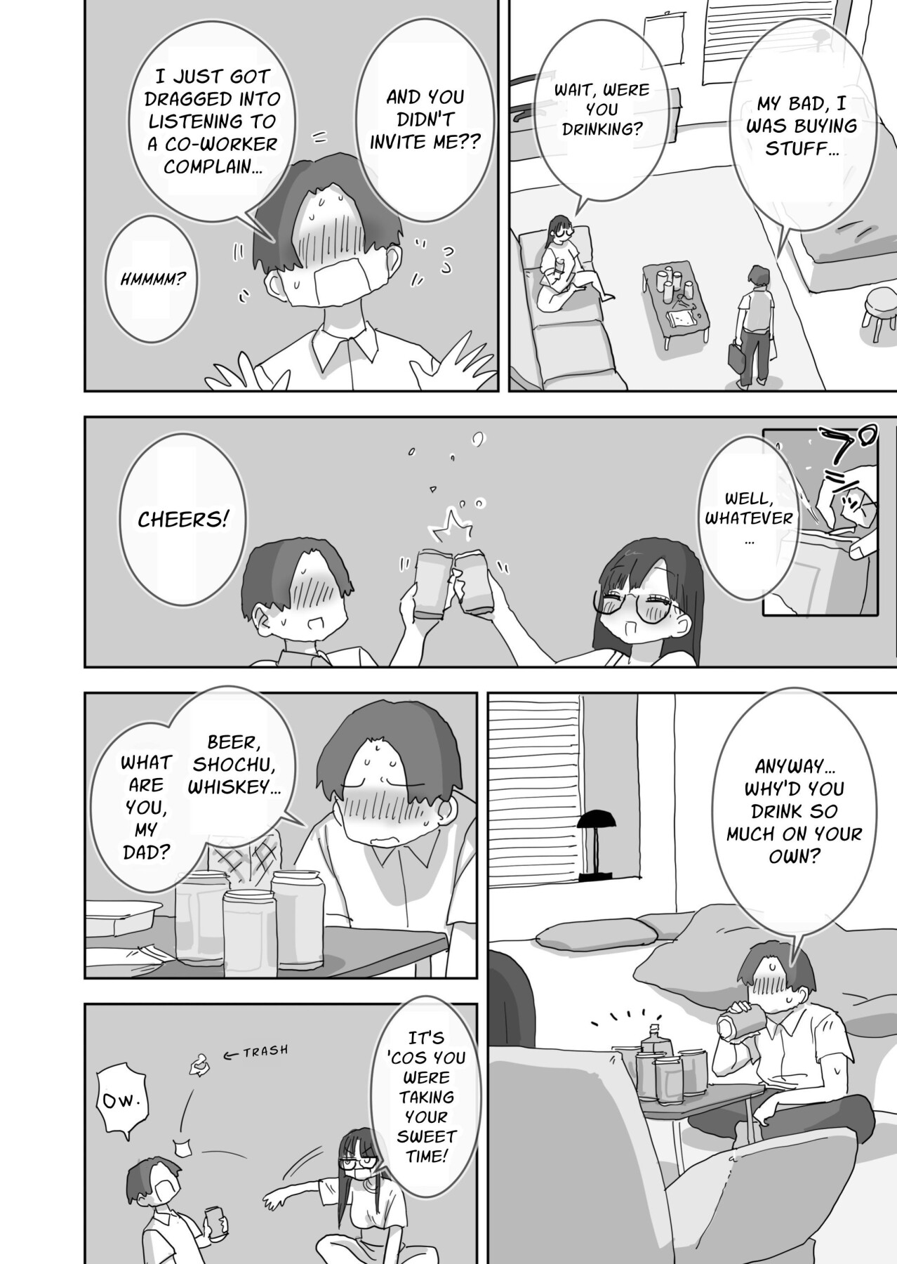 Hentai Manga Comic-My Naughty Lovey-Dovey Day Off With My Female Freinds Continued ~Hashimoto Route~-Read-8